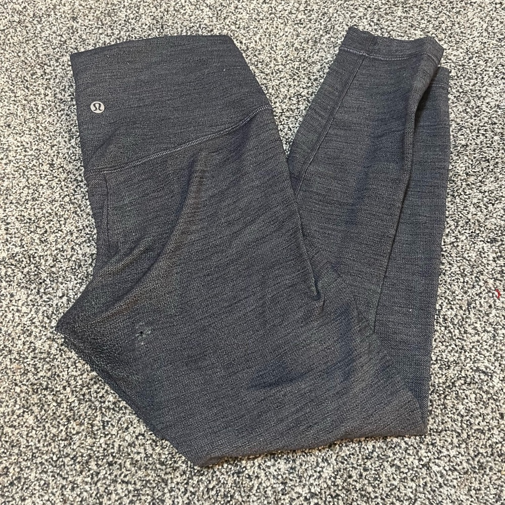 Lululemon Athletica Charcoal Leggings